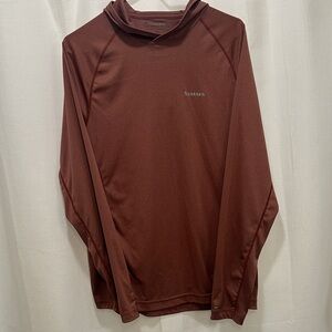 Simms Hooded Sun Shirt M